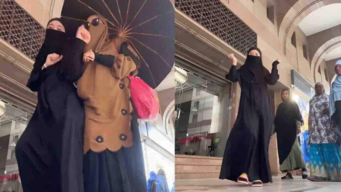 wanita bercadar asal Indonesia