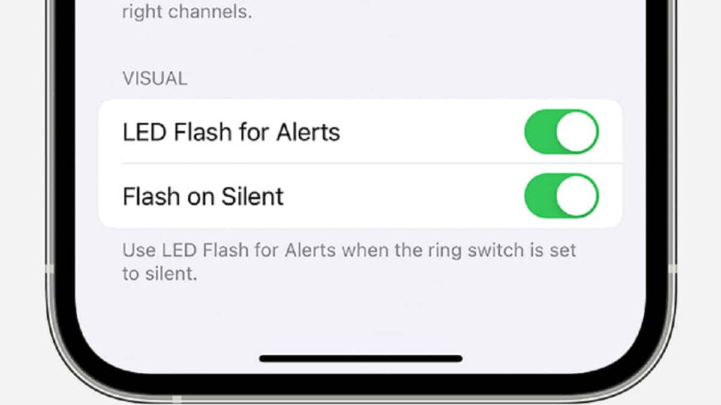 Cara Menyalakan Lampu Notif iPhone