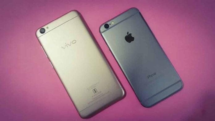 HP Vivo Mirip iPhone