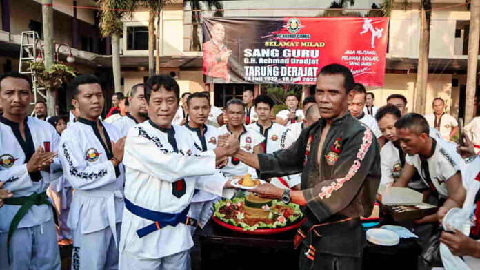 HUT Tarung Derajat ke 51 di Ciamis, Nanang Permana Sebut Petarung Harus Punya Akhlak Mulia