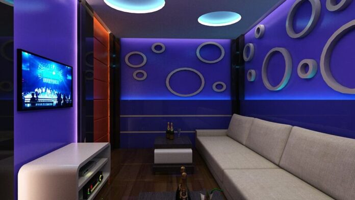 Plafon Ruang Karaoke