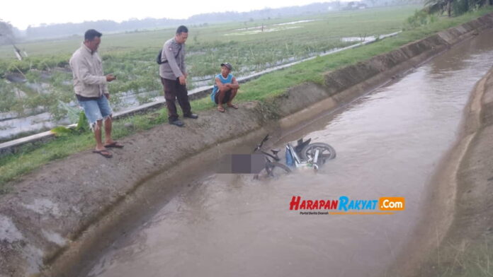 Polisi ungkap identitas korban meninggal di saluran irigasi di Kecamatan Lakbok