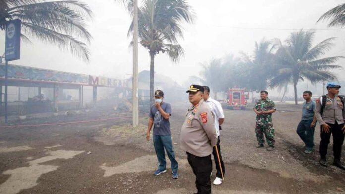 Apa Penyebab Kebakaran di Kampung Turis Pangandaran