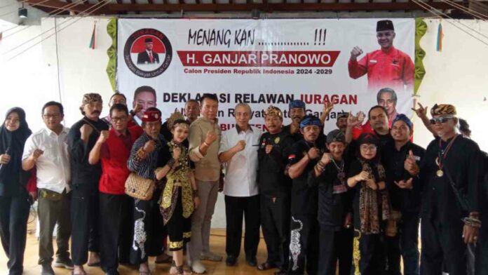 Relawan Juragan Ciamis Deklarasikan Dukungan untuk Ganjar Pranowo