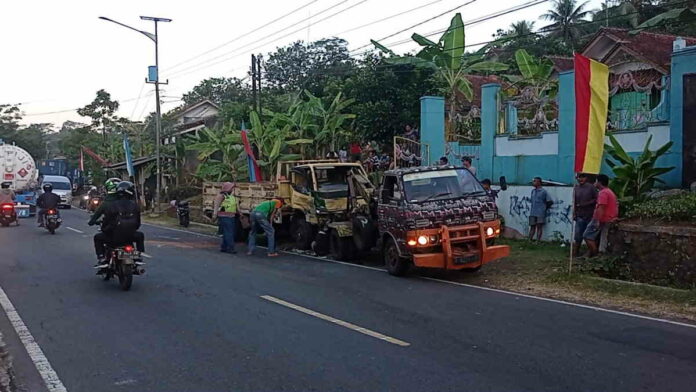 Jalan Raya di Karangkamulyan Ciamis Rawan Kecelakaan, Pengemudi Harap Berhati-hati