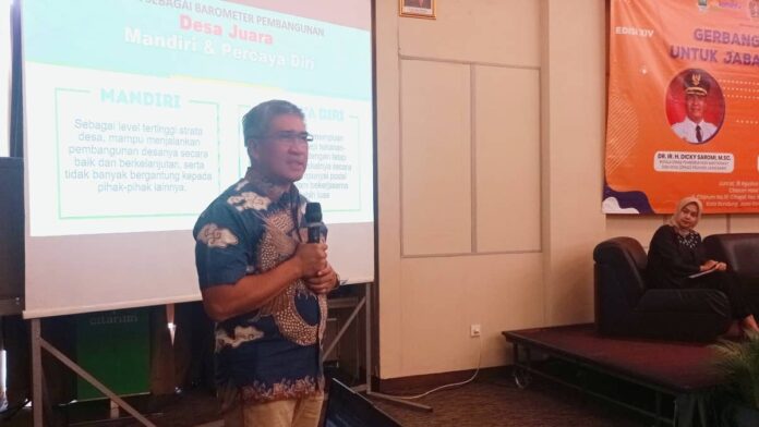 Kadis PMD Jabar Dicky Saromi