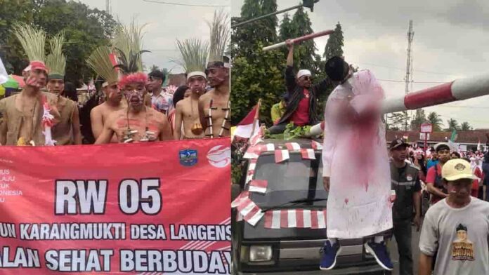 Karnaval Kemerdekaan di Langensari