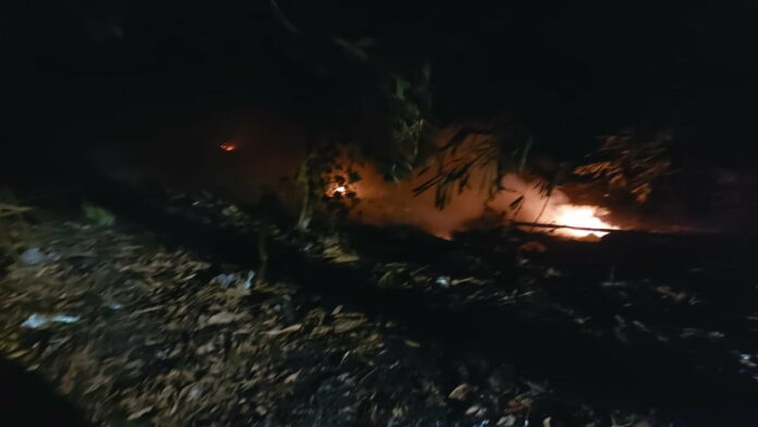 Kebakaran Lahan di Kota Banjar dalam satu bulan