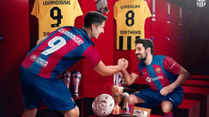 Lewandowski dan Gundogan Jadi Pesepakbola Jerman Terbaik 2023