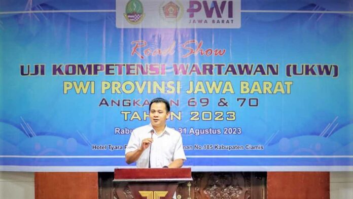 Masuki Tahun Politik, Wabup Ciamis Harap Wartawan Bisa Profesional dan Netral