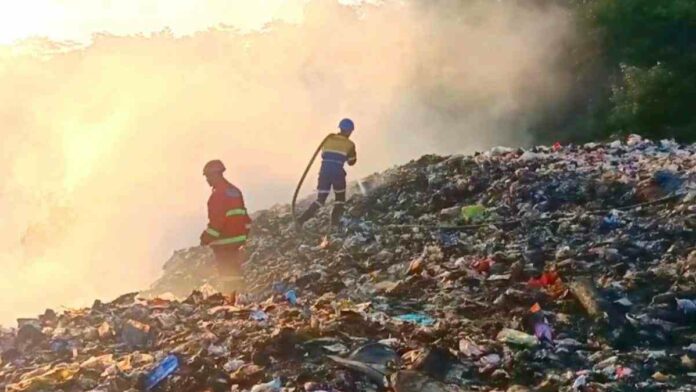 Sampah TPA Nangkaleah