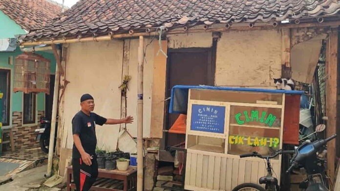 Satu rumah diguyur hujan di Tasikmalaya