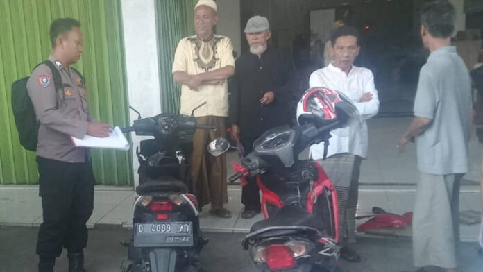 Tabrakan Beruntun di Banjarsari Ciamis