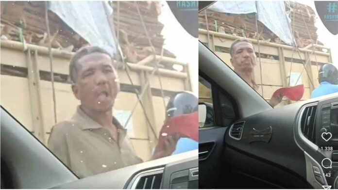 Viiral Pengemis di Kota Bandung Ludahi Mobil, Gegara Tak Diberi Uang