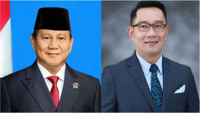 Dua Sandungan Ridwan Kamil untuk Jadi Cawapres Prabowo