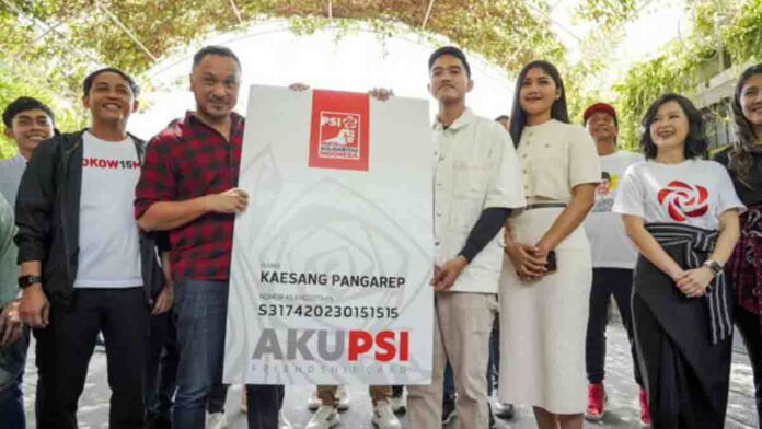 Kaesang Pangarep Gabung PSI