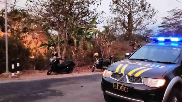 Kebakaran Lahan di Garut