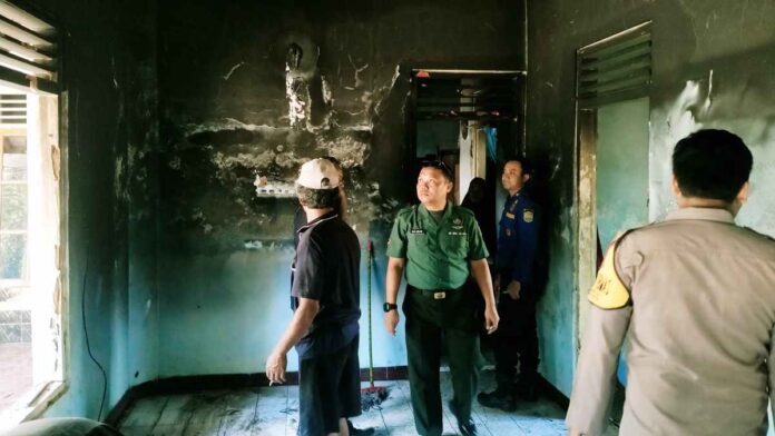 Kebakaran di Kertahayu Ciamis Nyaris Ludeskan Rumah Warga