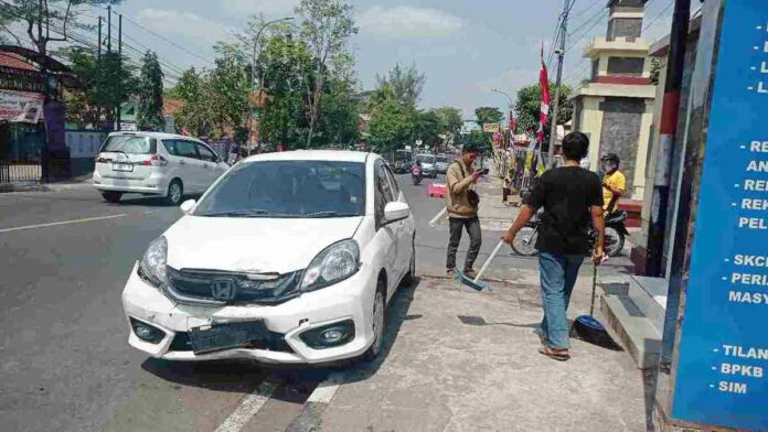 Kecelakaan di Jalan Raya Ciamis