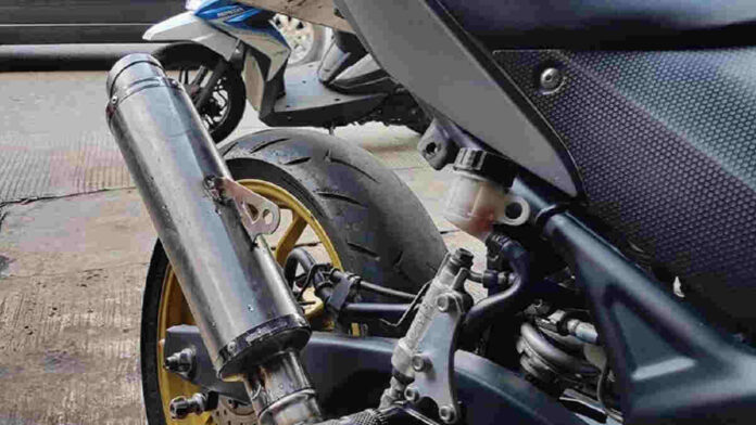 Knalpot Motor Dua Suara