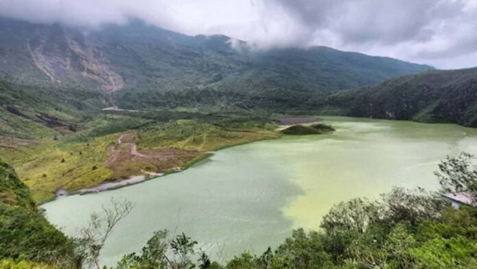Larangan Memancing di Gunung Galunggung Tasikmalaya