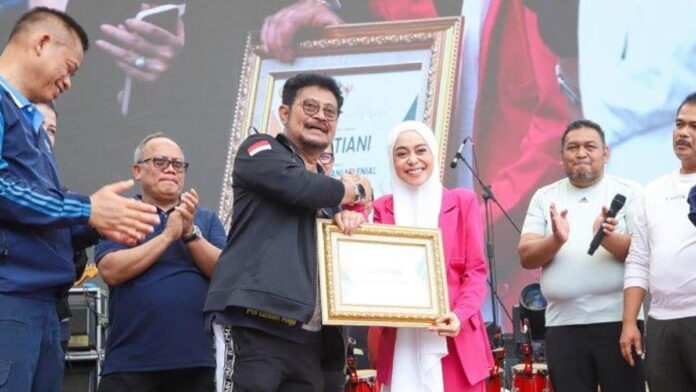 Lesti Kejora Jadi Duta Petani Milenial