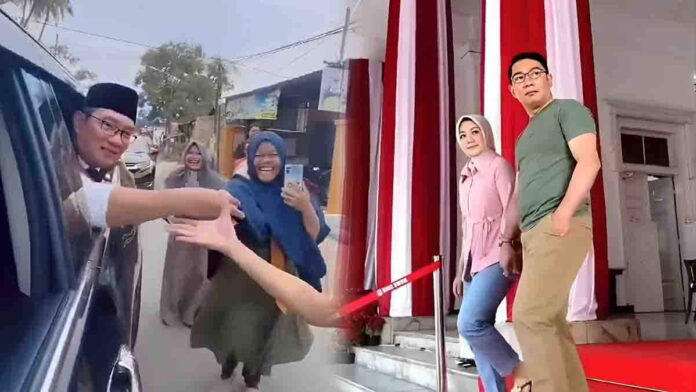 Momen Ridwan Kamil Tinggalkan Gedung Pakuan