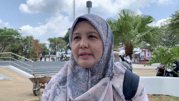 Hari Terakhir pekerjaan revitalisasi Alun-Alun Ciamis