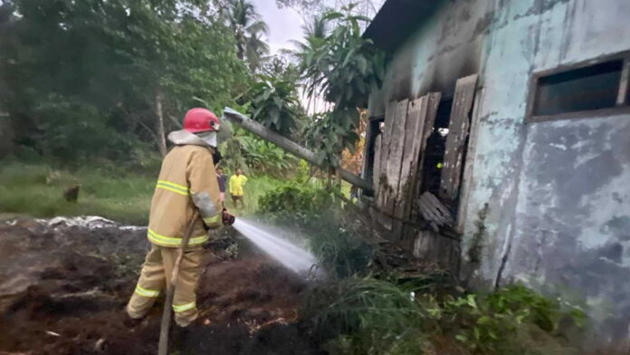 Pabrik Huller di Pamarican Ciamis Nyaris Ludes Terbakar