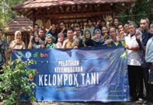 Pelatihan Kelembagaan Kelompok Petani Kopi di Rajadesa Ciamis