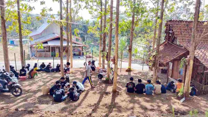 Pemuda di Kota Banjar Sulap Hutan Gunung Sangkur Jadi Wisata Outdoor