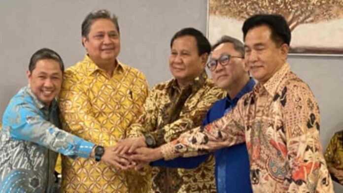 Pertemuan Elite Koalisi Indonesia Maju, Prabowo Paparkan 12 Kebijakan Jika Terpilih