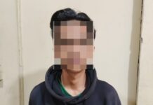 Seorang Pemuda Nekat Curi Pakaian di Pasar Wanaraja Garut