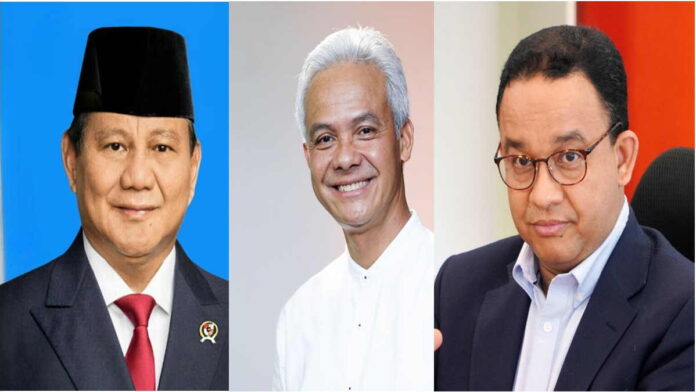 Survei Pilpres Terbaru, Prabowo Tetap Unggul, Ganjar Bangkit, Sementara Anies Naik Tipis