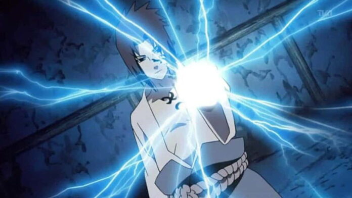 Teknik Chidori dalam Anime Naruto