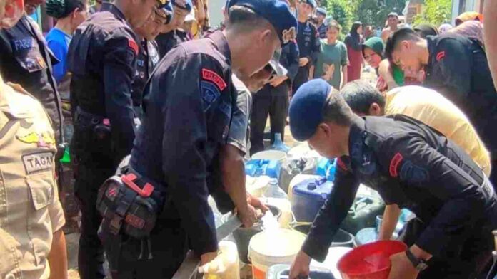 Air bersih brimob