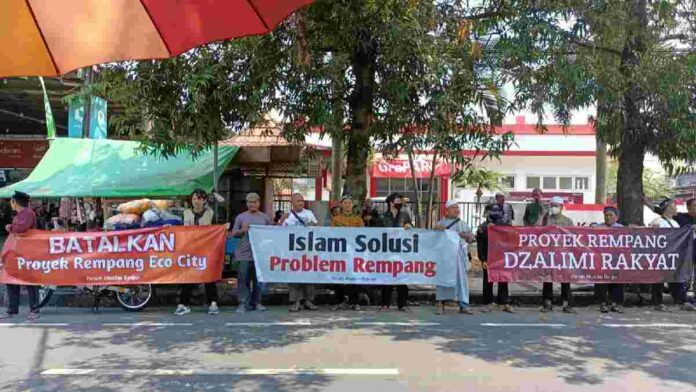 Aksi peduli Rempang