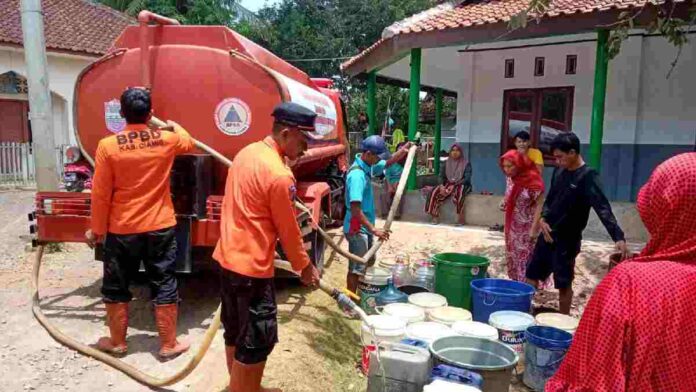 Dampak musim kemarau ciamis