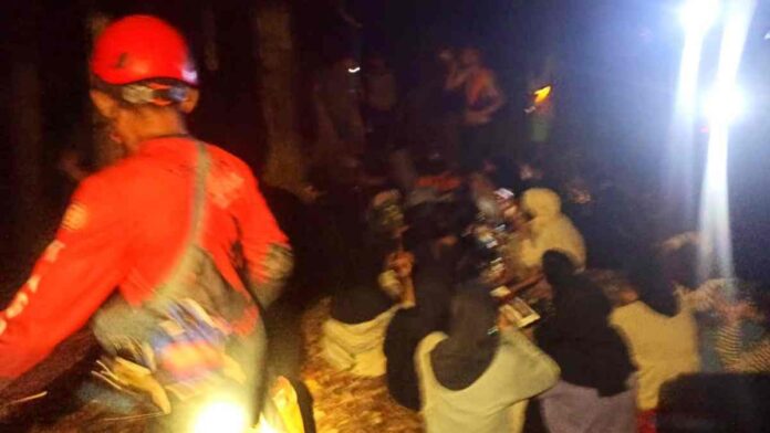 Pelajar SMP tersesat
