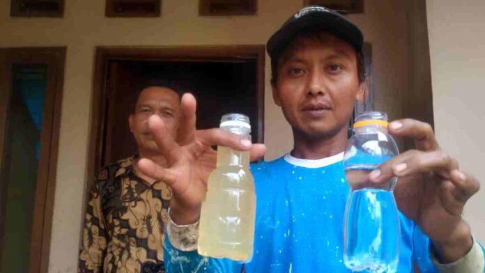 Sumur warga keruh