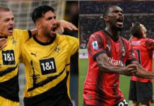 AC Milan Tandang ke Borussia Dortmund