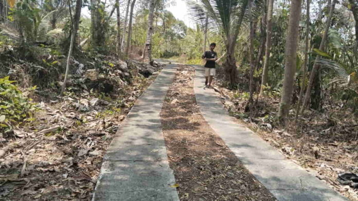 Akses Jalan Menuju Kantor Kemenag Pangandaran