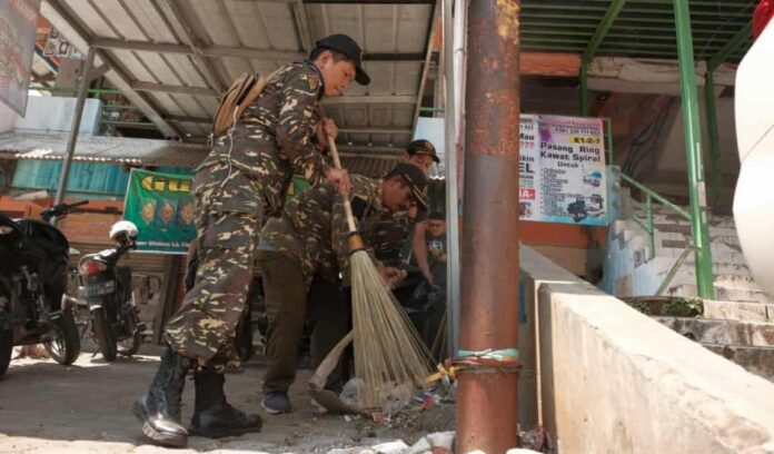 Jelang HSN 2023, Banser Kota Bandung Gelar Aksi Sosial
