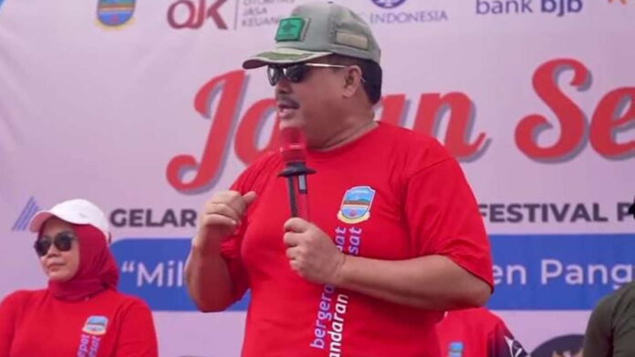 Bupati Jeje Ajak Masyarakat Sambut Milangkala ke 11 Pangandaran dengan Sukacita