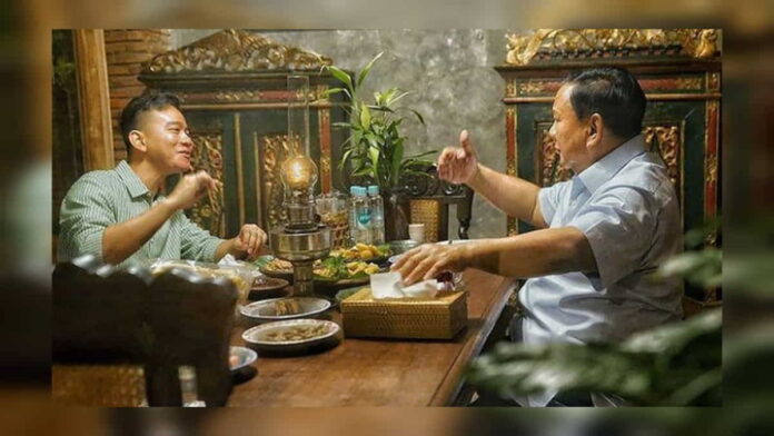 Catatan Pertemuan Prabowo dan Gibran