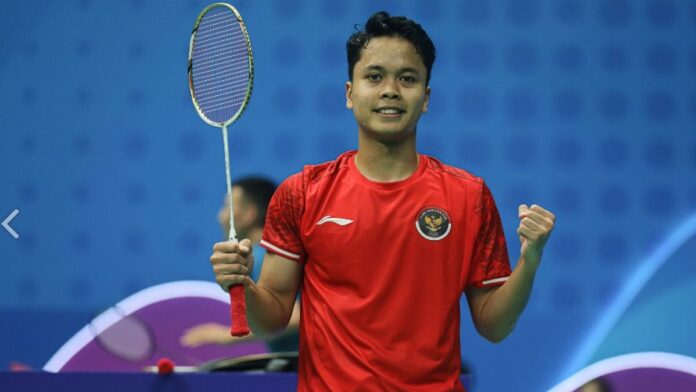 Ginting Bungkam Wakil Chinese Taipei Dua Gim Langsung