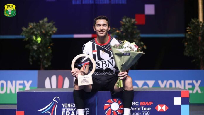 Jonatan Christie Juara French Open 2023, Ini Hadiah yang Diterima