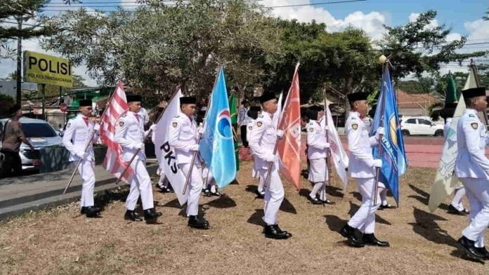 Kirab Pemilu 2024 di Pangandaran