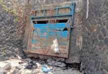 Klep Pembuangan Air di Desa Sukamukti Kecamatan Pamarican Ciamis rusak