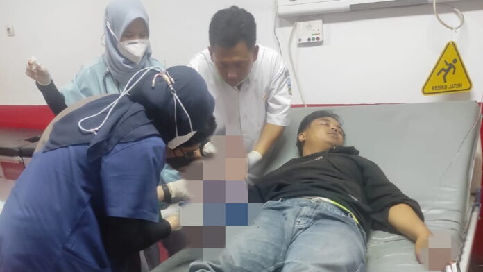 Mahasiswa di Garut terluka